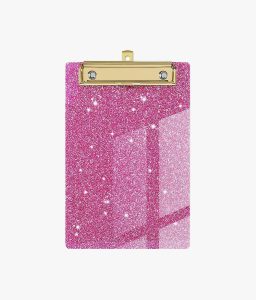 Acrylic Pink Clipboards