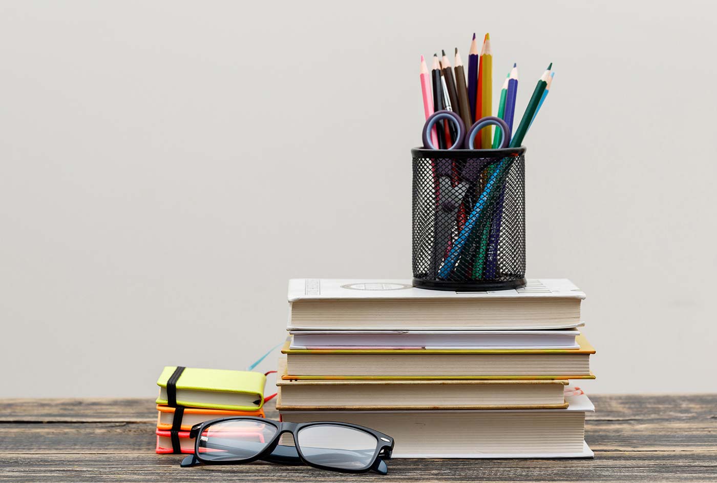 A pencil box carries crayons markers sharpener eraser ruler for school daily